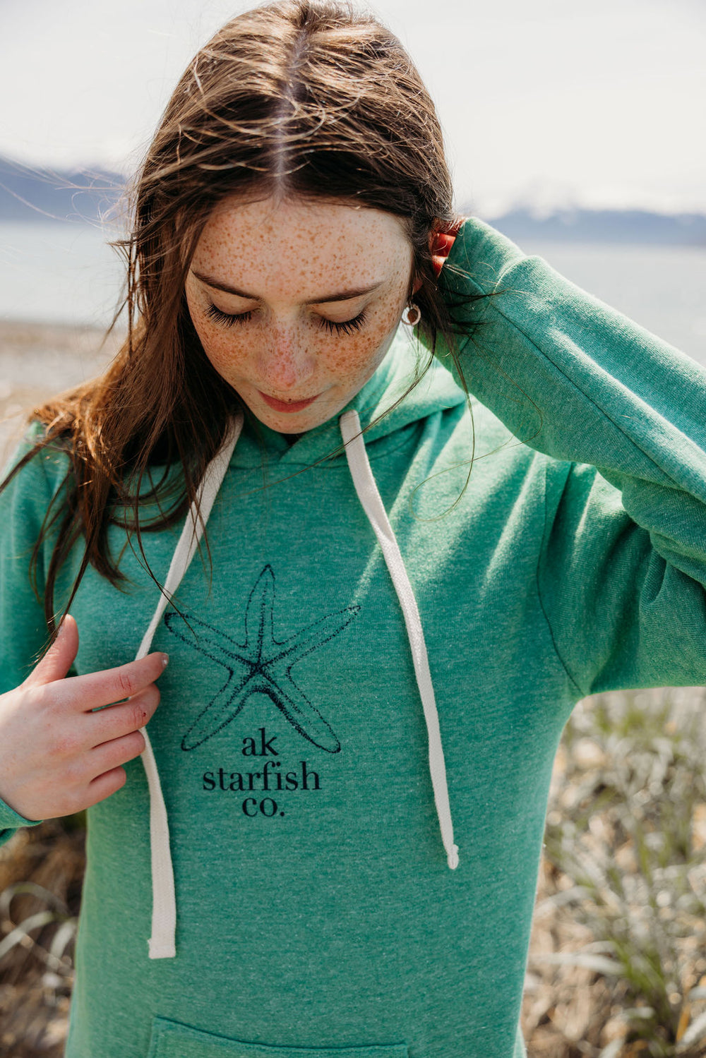 Beach Grass AK Starfish Co. Triblend Pullover Hoody $69.00