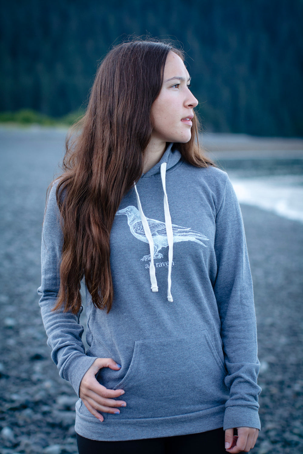 Roost AK Raven French Terry Pullover $68.00