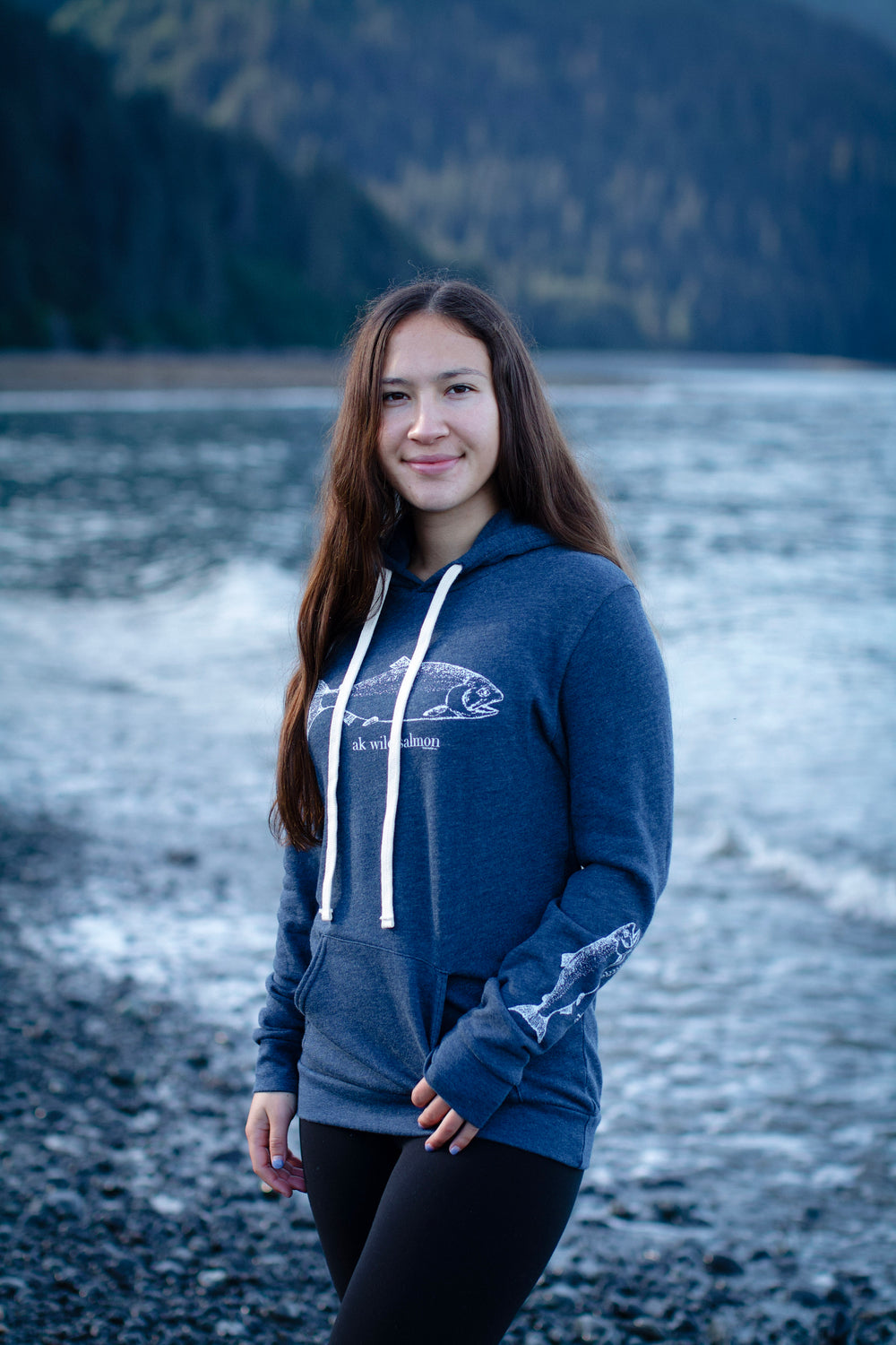 High Tide AK Wild Salmon French Terry Pullover $69.00