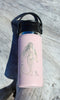 Winter Pink AK Mermaid 16oz Hydroflask $45.00