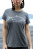 Shale AK Wild Salmon 100% Cotton Tee $39.00