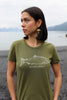 Fiddlehead AK Wild Salmon 100% Cotton Tee $39.00