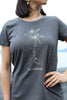 Shale AK Wildflower 100% Cotton Tee $39.00