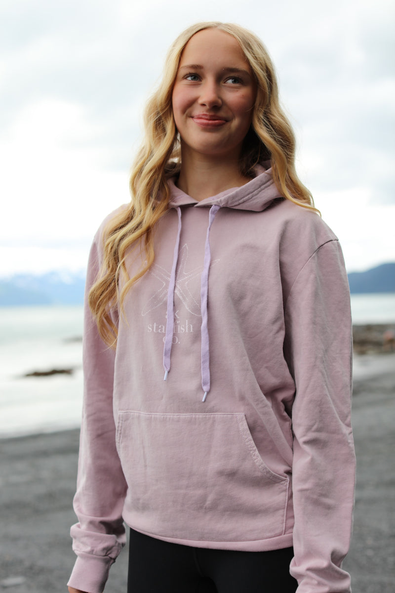 Alpenglow AK Starfish Co. 100% Cotton Pullover $68.00