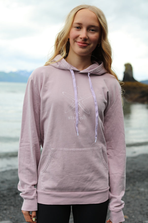 Alpenglow AK Starfish Co. 100% Cotton Pullover $68.00