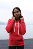 Beach Red AK Wild Salmon Triblend Pullover Hoody