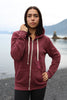 Beach Rose AK Starfish Co. Tri Blend Zipped Hoody $73.00
