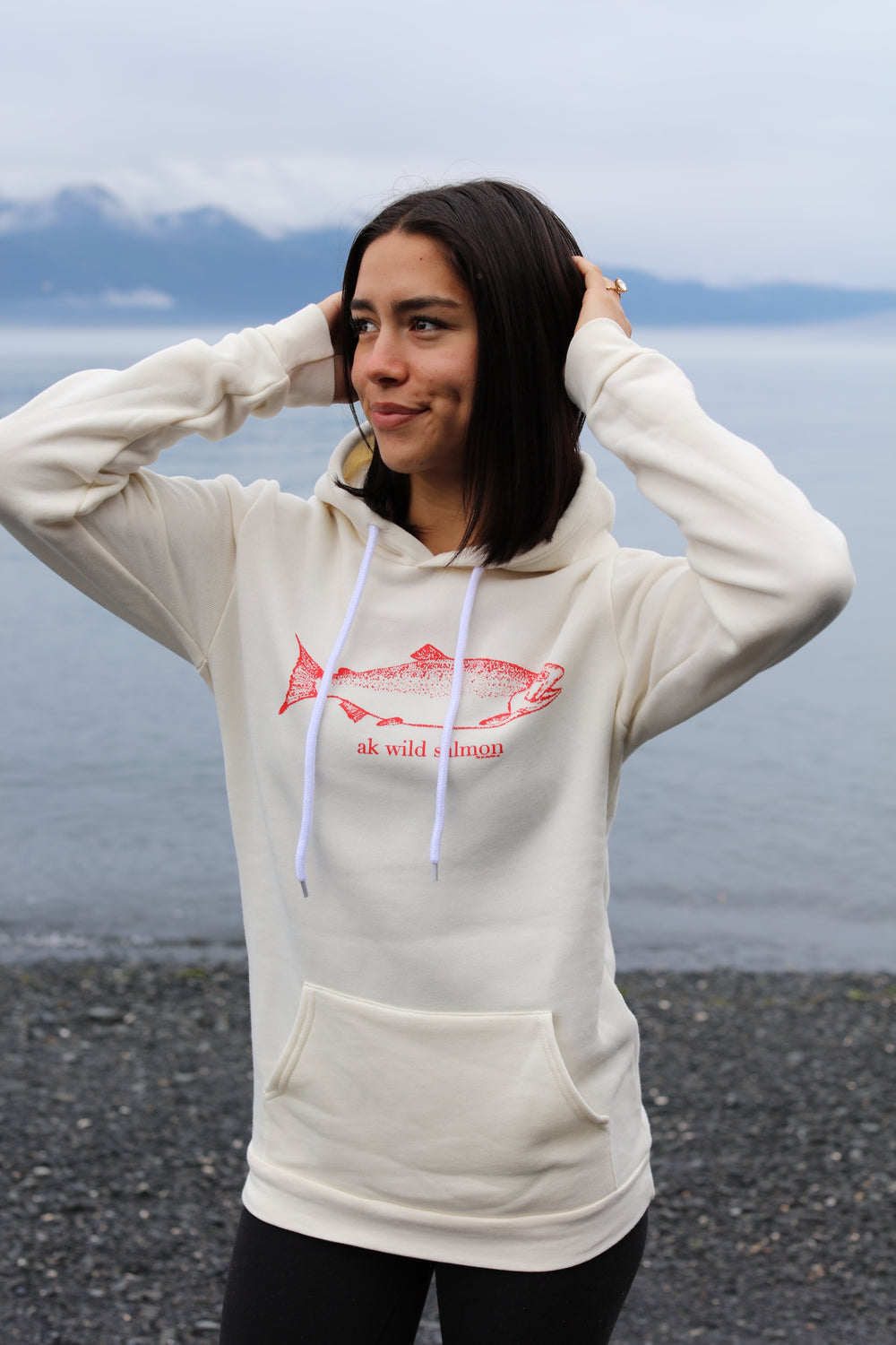 Shell AK Wild Salmon 50/50 Pullover Hoody $68.00