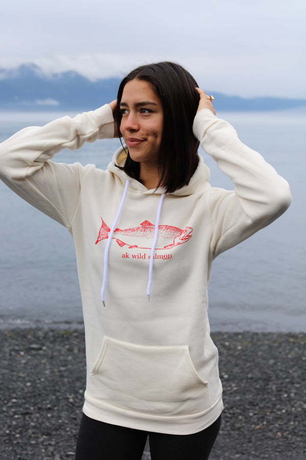 Shell AK Wild Salmon 50/50 Pullover Hoody $68.00