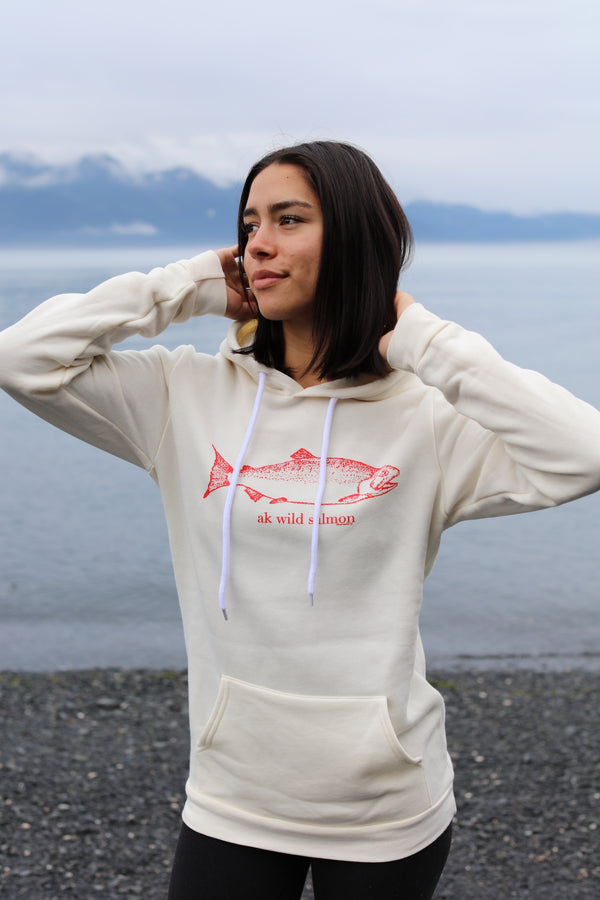 Shell AK Wild Salmon 50/50 Pullover Hoody $68.00