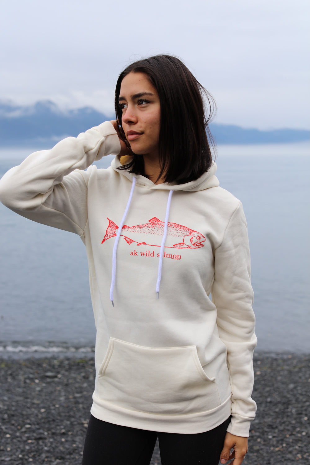 Shell AK Wild Salmon 50/50 Pullover Hoody $68.00