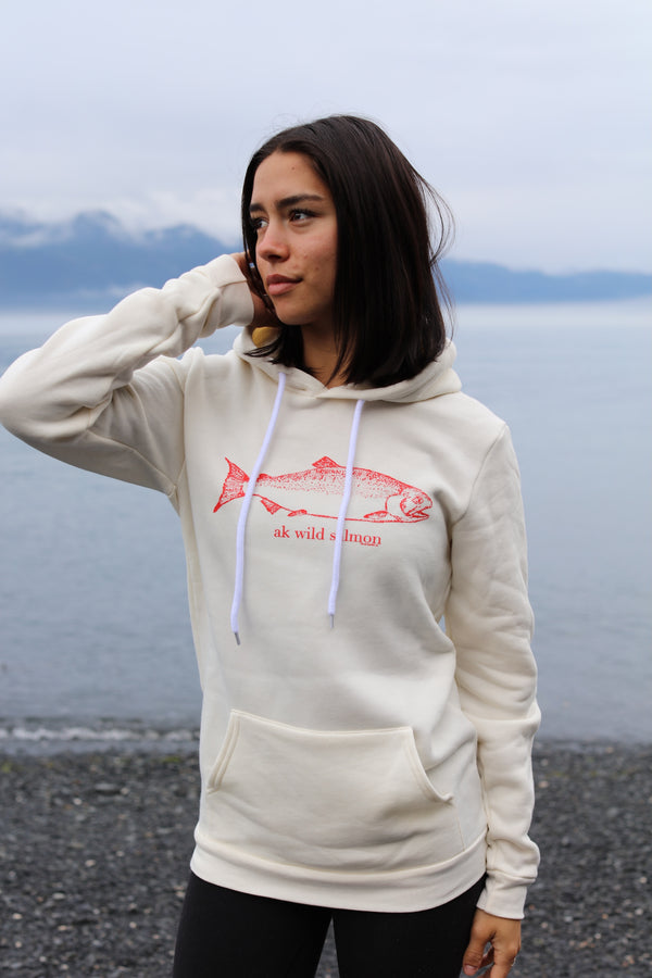 Shell AK Wild Salmon 50/50 Pullover Hoody $68.00