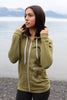 Lichen AK Wildflower 50/50 Zipped Hoody $73.00