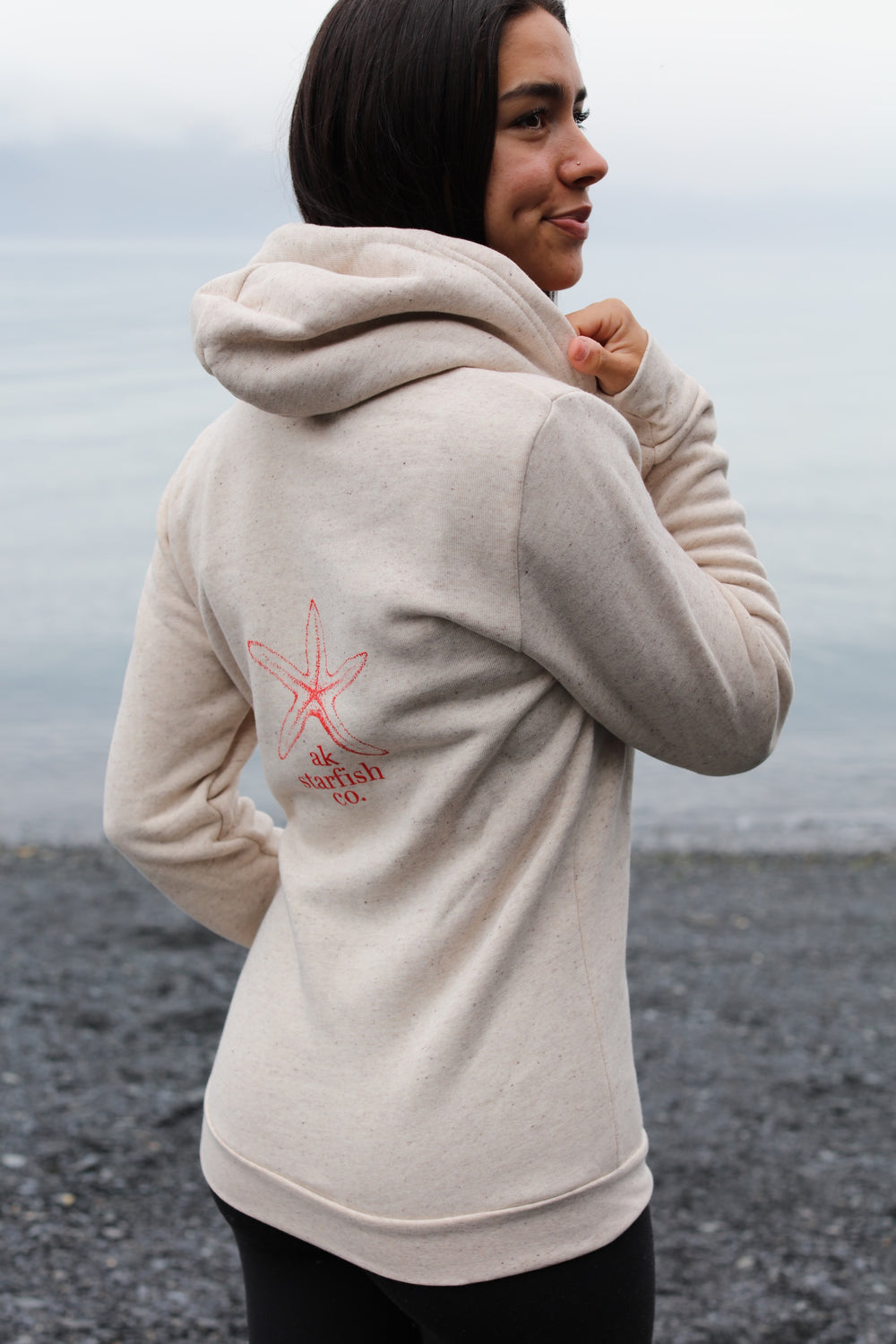 Pearl AK Starfish Co. Triblend Zipped Hoody $69.00