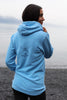 Forgetmenot Blue AK Starfish Co. Triblend Zipped Hoody $73.00