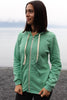 Beach Grass AK Starfish Co. Triblend Zipped Hoody $73.00