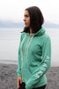 Beach Grass AK Mermaid with ALASKA Sleeve Triblend Zipped Hoody $69.00