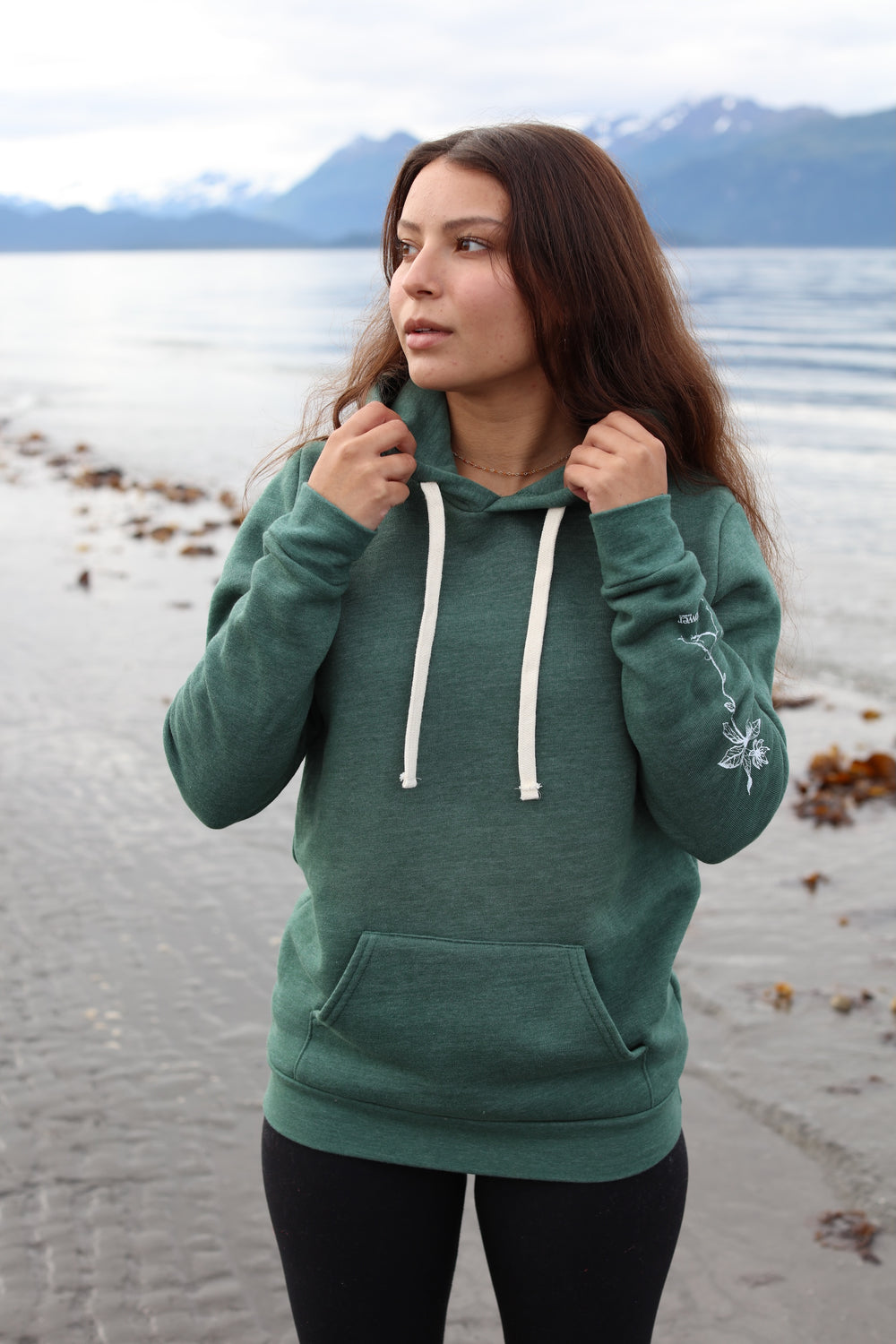 Hemlock AK Wildflower Triblend Pullover Hoody