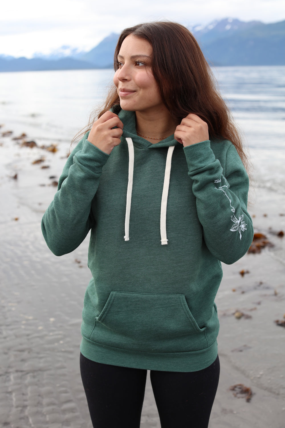 Hemlock AK Wildflower Triblend Pullover Hoody