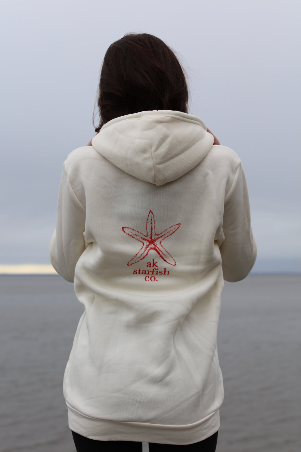 Shell AK Starfish Co. 50/50 Zipped Hoody $73.00