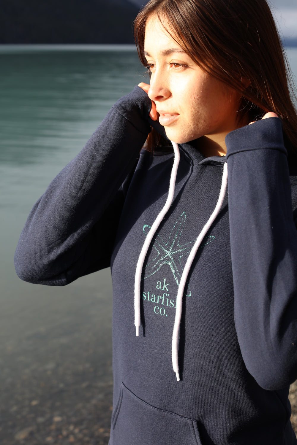 Midnight Boat Ink AK Starfish Co. 50/50 Pullover Hoody $69.00