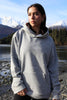Heather Gray AK Wildflower 100% Cotton Heavyweight Pullover $88.00