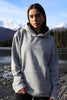 Heather Gray AK Wildflower 100% Cotton Heavyweight Pullover $88.00