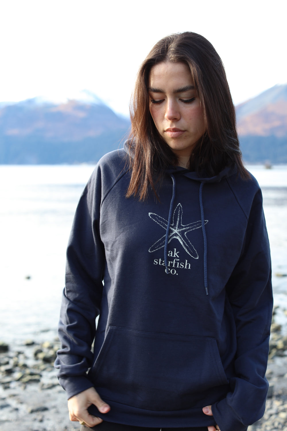 Midnight AK Starfish Co. 100% Cotton Pullover $69.00