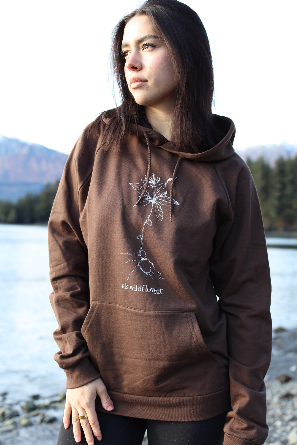 Deer AK Wildflower 100% Cotton Pullover $69.00