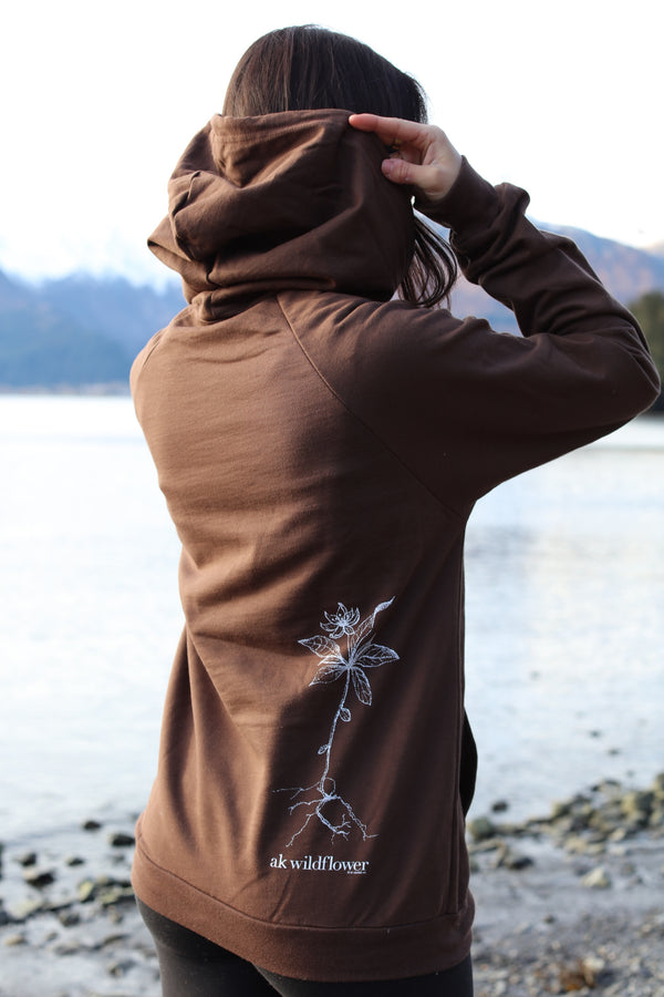 AK Wildflower Design in Deer 100% Cotton Pullover $69.00