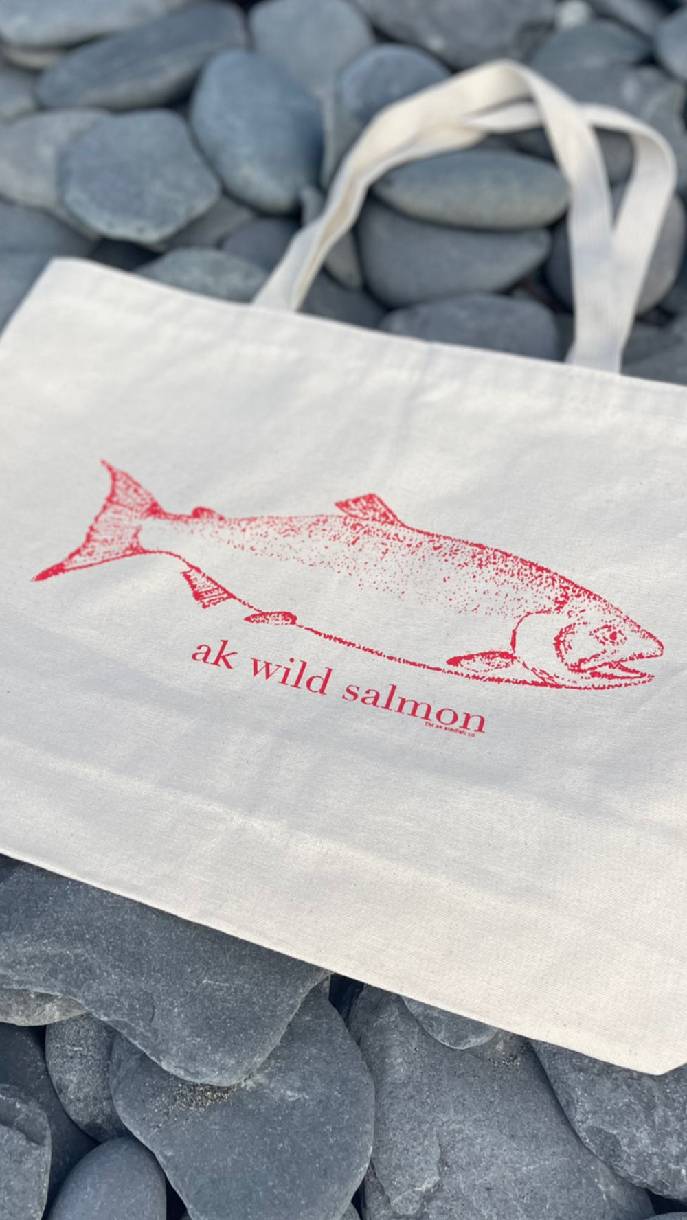 AK Wild Salmon Market Tote. $30.00