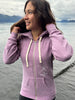 Beach Mussel Shell AK Starfish Co. Triblend Zipped Hoody $69.00