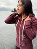 Beach Rose AK Wildflower Triblend Zipped Hoody $69.00