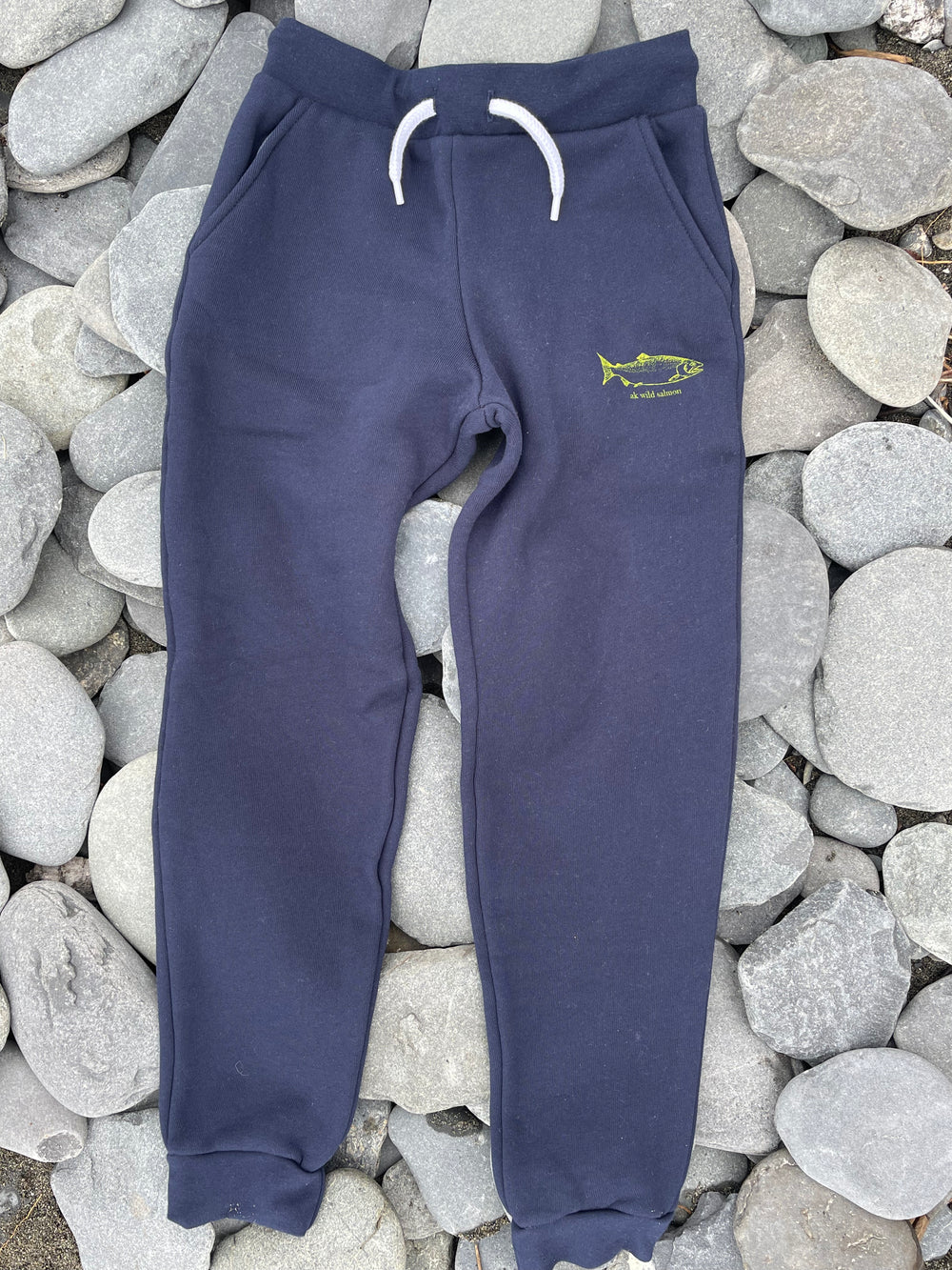 AK Wild Salmon 50/50 Midnight Children's Jogger. $49.00