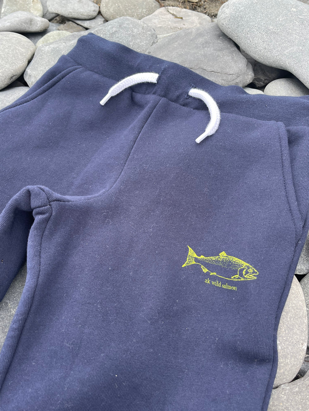 AK Wild Salmon 50/50 Midnight Children's Jogger. $49.00