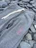 Storm with Hot Pink AK Starfish Co. Triblend Joggers. $69.00