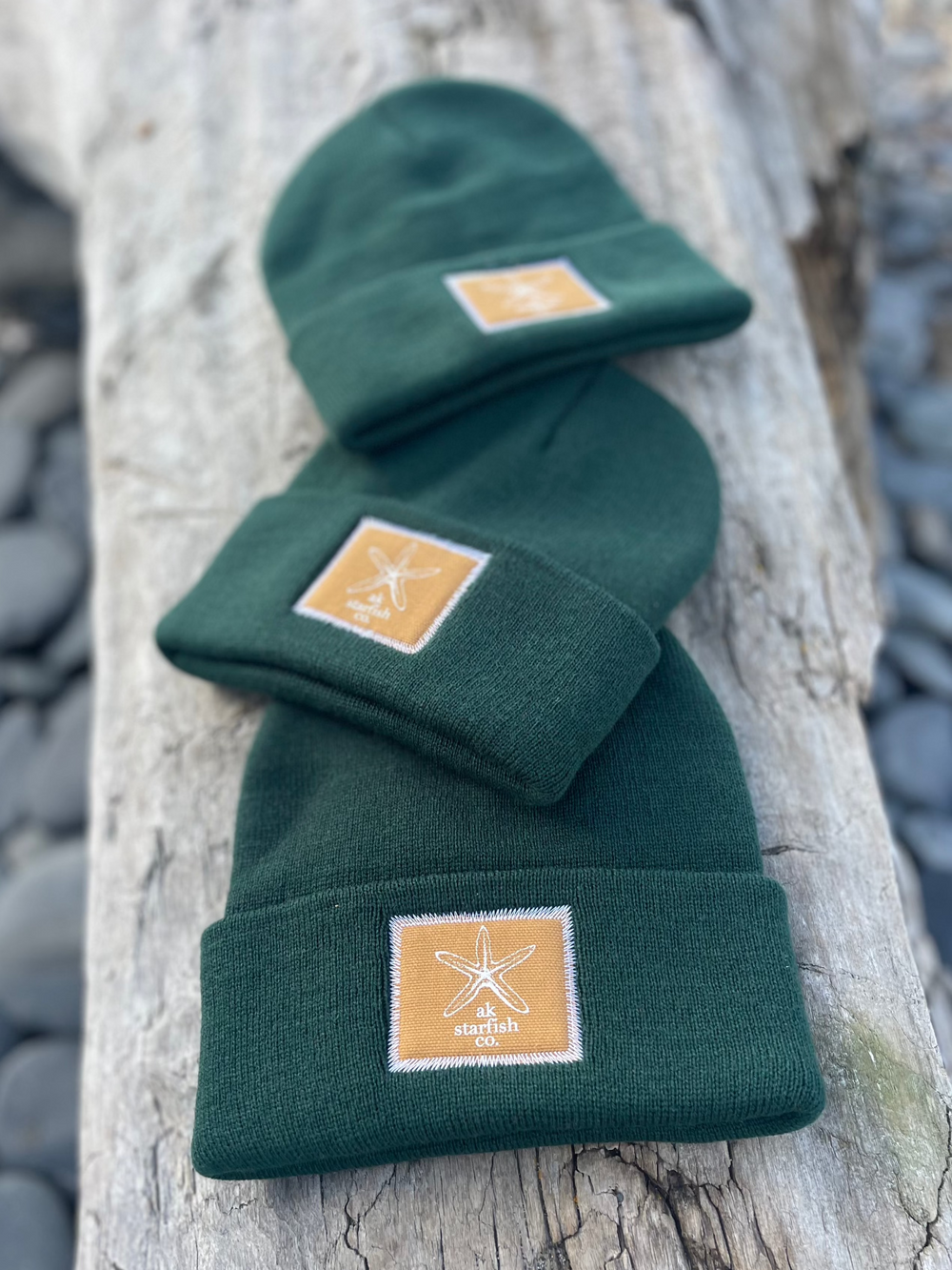 Marine AK Starfish Co. Patch Beanie $38.00