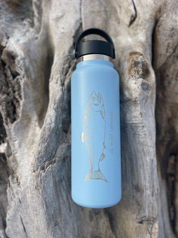 Ice Fishing AK Wild Salmon 40oz Hydroflask