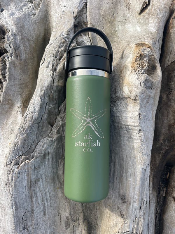 Hydro Flask 32 oz Wide Mouth Bottle - Starfish
