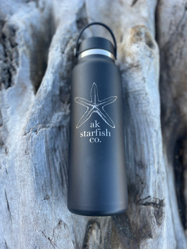 Black AK Starfish Co. 40oz Hydroflask