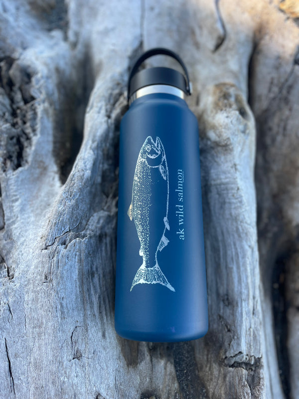 Midnight AK Wild Salmon 40oz Hydroflask