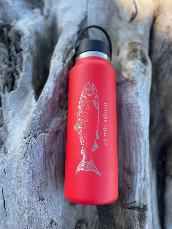 Beach Red AK Wild Salmon 40oz Hydroflask