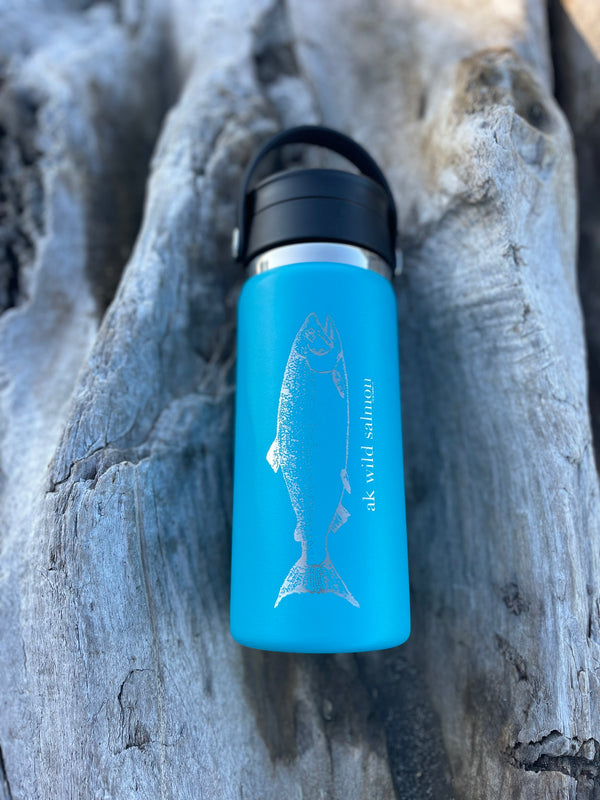 River AK Wild Salmon 16oz Hydroflask