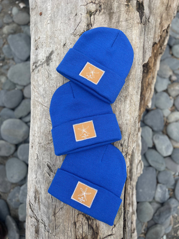 Alaska Blue AK Starfish Co. Patch Beanie $38.00