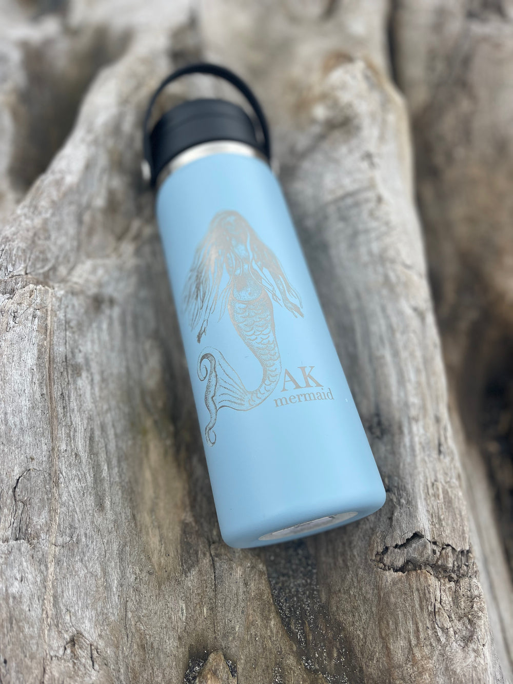 Ice Fishing AK Mermaid 20oz Hydroflask