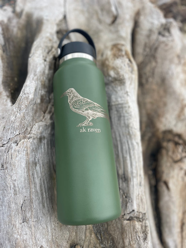 Seaweed AK Raven 40oz Hydroflask