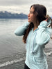 Ice Fishing AK Wildflower 50/50 Zipped Hoody $75.00