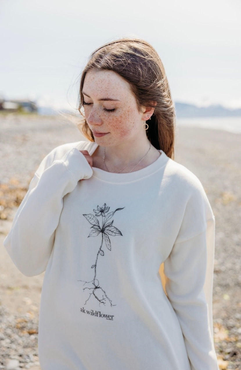 Shell AK Wildflower 50/50 Blend Crewneck $60.00