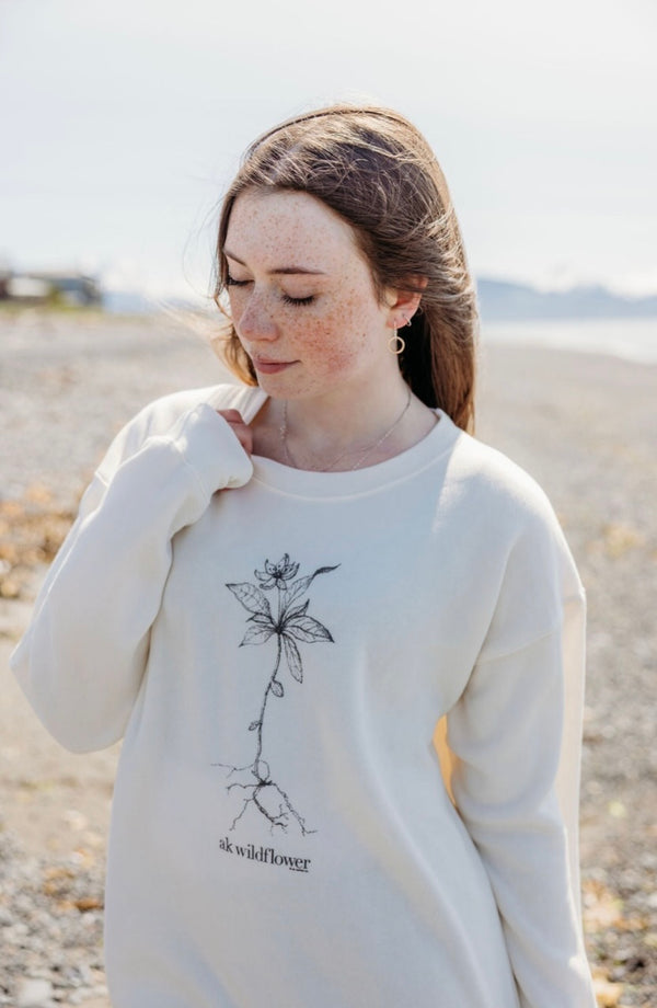 Shell AK Wildflower 50/50 Blend Crewneck $60.00