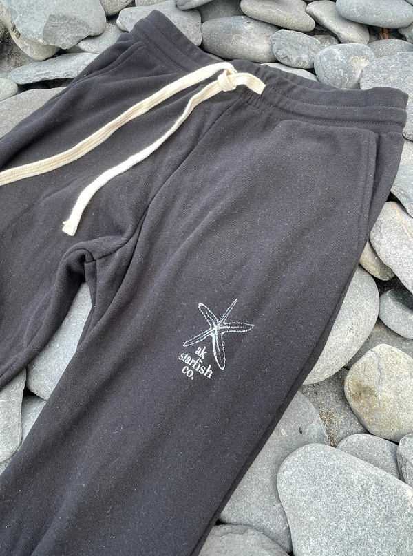 Moonlight French Terry AK Starfish Co. Joggers. $68.00